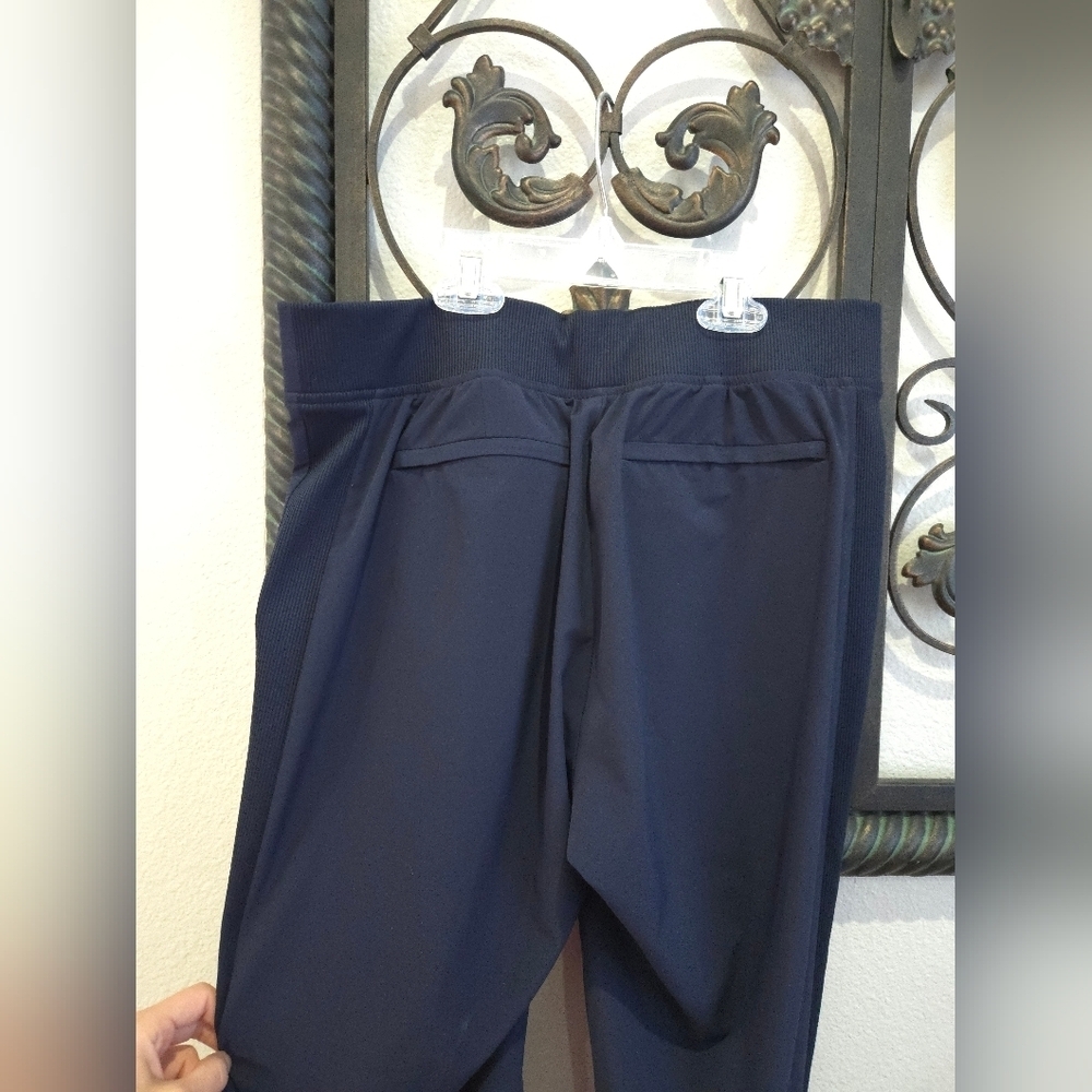 Athleta Brooklyn Mid Rise Ankle Pants Navy - Picture 7 of 8